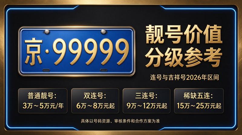 闲置北京指标京牌大的出租公司商务展示